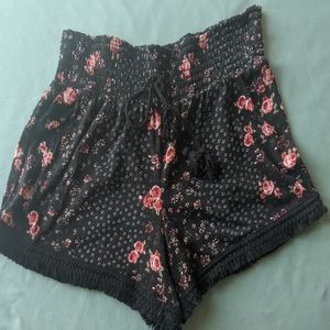 Floral Print Shorts